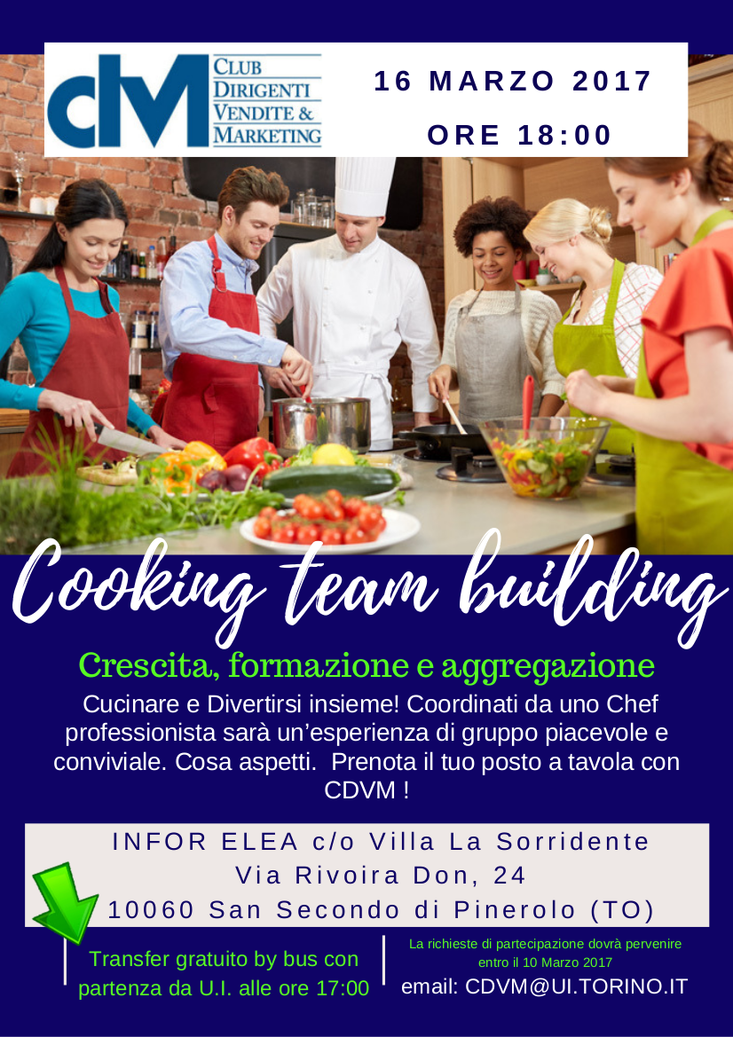 cooking team building