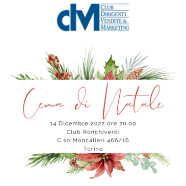Cena di Natale CDVM – 14 dicembre 2022