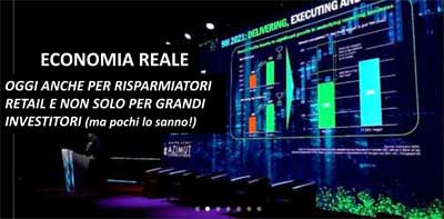 ECONOMIA REALE – OGGI ANCHE PER RISPARMIATORI RETAIL E NON SOLO PER GRANDI INVESTITORI (ma pochi lo sanno!) –  Evento CDVM – 26 gennaio 2023
