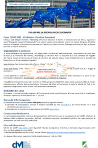 cdvm corso settembre 2023