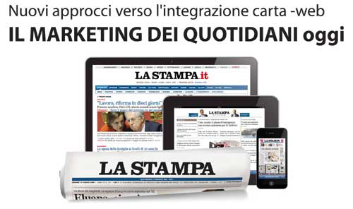 Evento CDVM – Nuovi approcci verso l’integrazione carta – web. IL MARKETING DEI QUOTIDIANI oggi – 26 novembre, ore 18:30