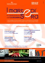 I martedì Sera – 2° ciclo 2015