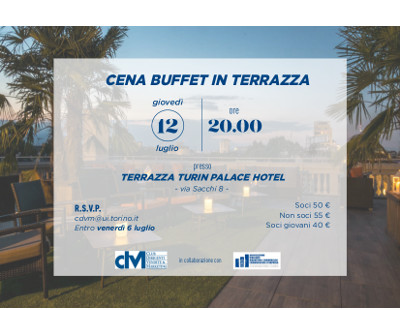 Cena d’Estate CDVM – 12 luglio 2018