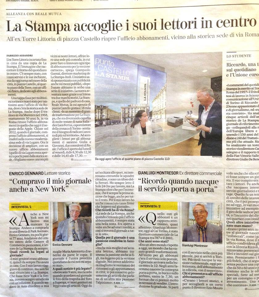 la stampa