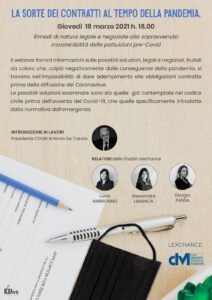 contratti pandemia