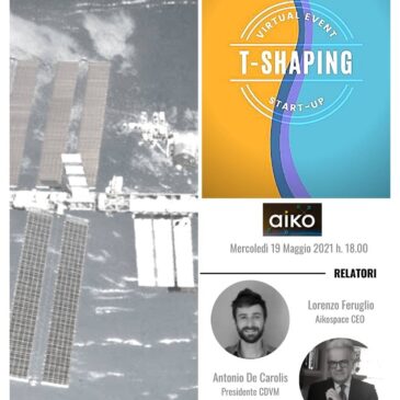 Ciclo di webinar dedicato al mondo delle start-up: Aikospace – 19 maggio 2021