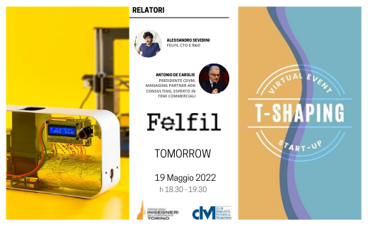 Ultimi posti disponibili per partecipare al secondo webinar di T-shapING start-up – FELFIL – 19 maggio 2022