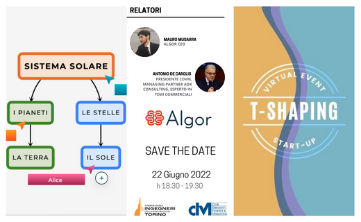 T-SHAPING START-UP 3° WEBINAR T-SHAPING START UP ALGOR – 22 giugno 2022