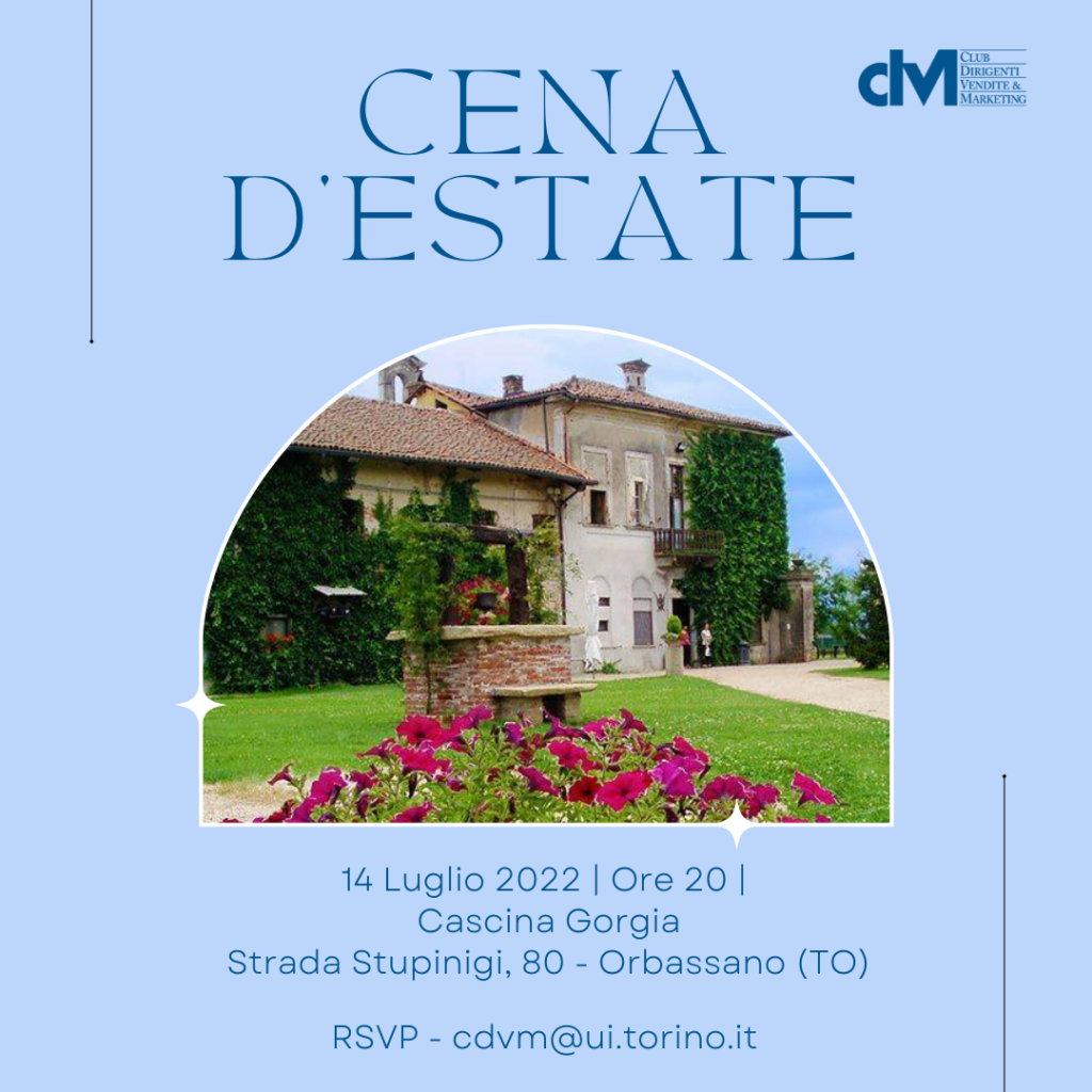 cena d'estate 2022